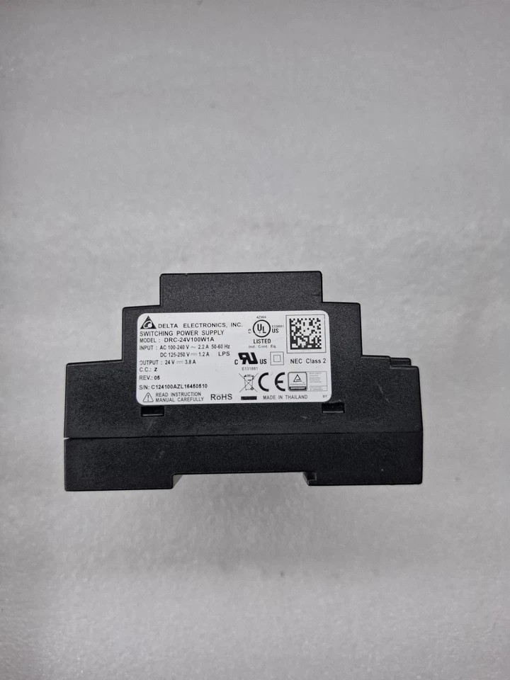 Delta Electronics DRC-24V100W1A Switching Power Supply 24V 3.8A